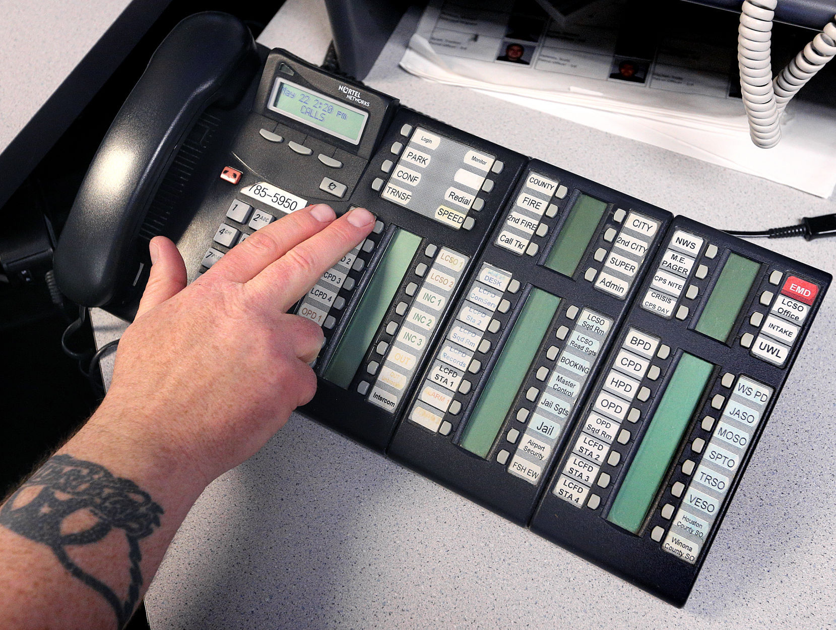 La Crosse County Courthouse and Law Enforcement Center: Dispatch center